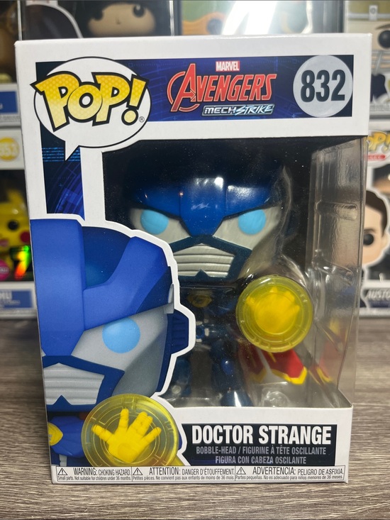 Marvel Other - Marvel Doctor Strange Pop! Figure in Blue and Yellow (Avengers Mech-Strike)